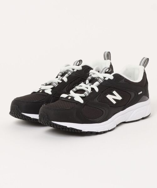 NEW BALANCE(ニューバランス)の「NEW BALANCE ニューバランス U408 9BN(D) U408 U408 9BN BLACK(9BN)(スニーカー・メンズ・ブラック・22.5cm/23.0cm/23.5cm/24.0cm/24.5cm/25.0cm/25.5cm)」の1枚目の写真