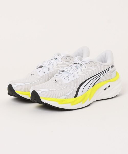 PUMA プーマ VELOCITY NITRO 4 AP ヴェロシティ ニトロ 4 AP 312635 09WH/LUX LIME