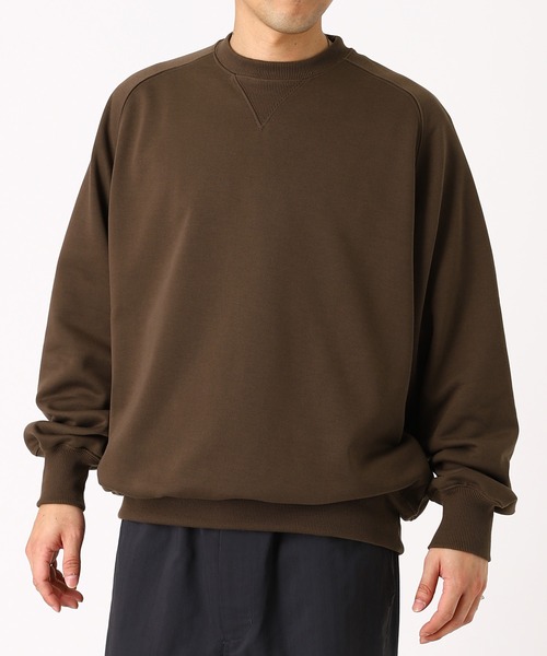 DAIWA PIER39(ダイワピア39)の「TECH SWEAT CREW FREEDOM SLEEVE BE-50026(Tシャツ/カットソー・メンズ・グレー/ブルー/ブラック/ブラウン・SMALL/LARGE/MEDIUM/X-LARGE)」の15枚目の写真