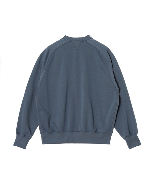 DAIWA PIER39(ダイワピア39)の「TECH SWEAT CREW FREEDOM SLEEVE BE-50026(Tシャツ/カットソー・メンズ・グレー/ブルー/ブラック/ブラウン・SMALL/LARGE/MEDIUM/X-LARGE)」の7枚目の写真