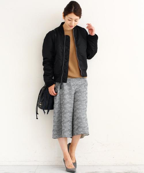 BEAUTY&YOUTH UNITED ARROWS（ビューティーアンドユースユナイテッドアローズ）の「BY ALPHA MA-1 2（MA-1・レディース・ブラック/オリーブ・MEDIUM/SMALL）」の5枚目の写真