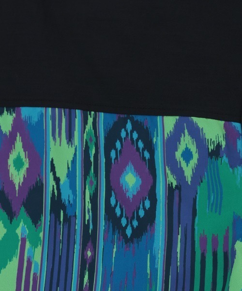 チチカカ（チチカカ）の「イカットプリントドッキングシャツワンピース（ワンピース・レディース・グレー/ベージュ/ブラック・FREE）」の21枚目の写真