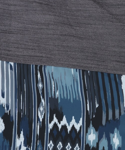 チチカカ（チチカカ）の「イカットプリントドッキングシャツワンピース（ワンピース・レディース・グレー/ベージュ/ブラック・FREE）」の22枚目の写真