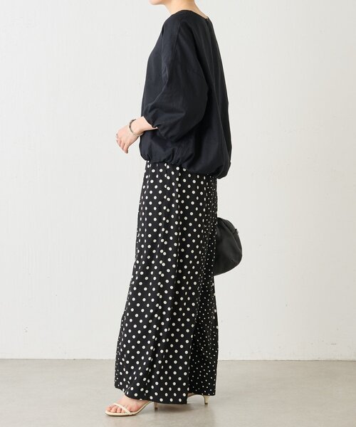 BEARDSLEY（ビアズリー）の「ドットコンビパンツ（その他パンツ・レディース・ブラック・0/1/2）」の5枚目の写真