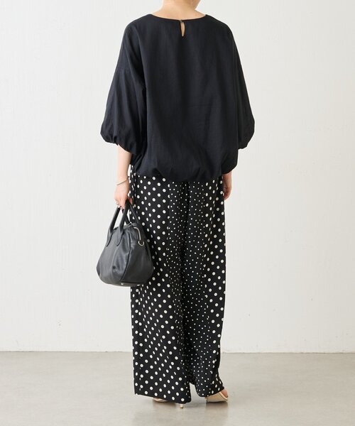 BEARDSLEY（ビアズリー）の「ドットコンビパンツ（その他パンツ・レディース・ブラック・0/1/2）」の6枚目の写真