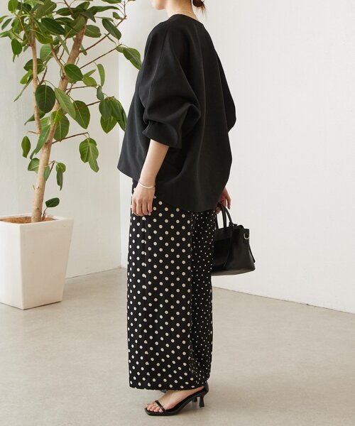 BEARDSLEY（ビアズリー）の「ドットコンビパンツ（その他パンツ・レディース・ブラック・0/1/2）」の13枚目の写真