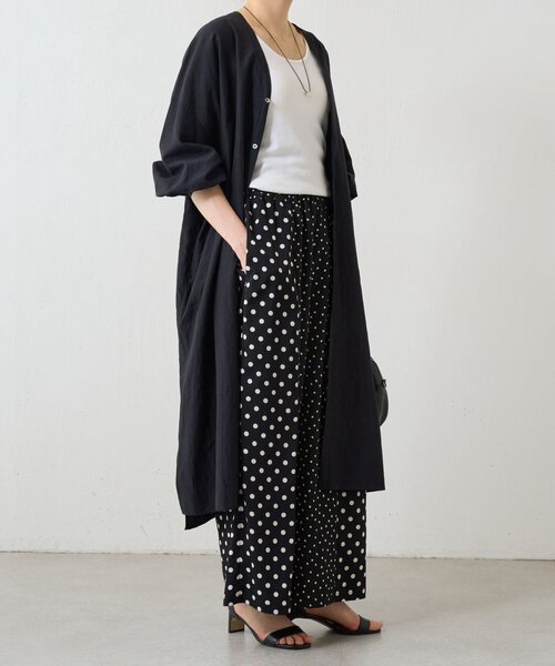 BEARDSLEY（ビアズリー）の「ドットコンビパンツ（その他パンツ・レディース・ブラック・0/1/2）」の16枚目の写真