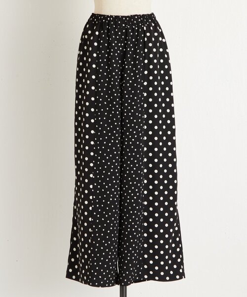 BEARDSLEY（ビアズリー）の「ドットコンビパンツ（その他パンツ・レディース・ブラック・0/1/2）」の19枚目の写真
