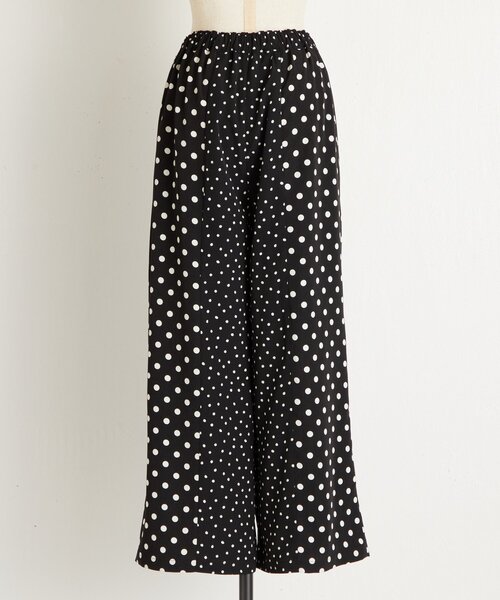 BEARDSLEY（ビアズリー）の「ドットコンビパンツ（その他パンツ・レディース・ブラック・0/1/2）」の21枚目の写真