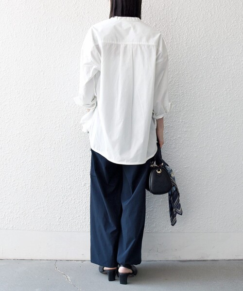 SHIPS any（シップス エニィ）の「【WEB限定】SHIPS any:〈洗濯機可能〉タイプライター イージー カーゴ パンツ（カーゴパンツ・レディース・オリーブ/ネイビー・40/38/36）」の11枚目の写真