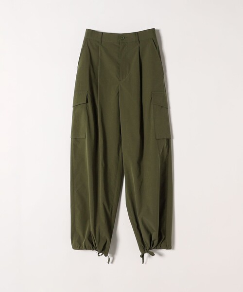 SHIPS any（シップス エニィ）の「【WEB限定】SHIPS any:〈洗濯機可能〉タイプライター イージー カーゴ パンツ（カーゴパンツ・レディース・オリーブ/ネイビー・40/38/36）」の17枚目の写真