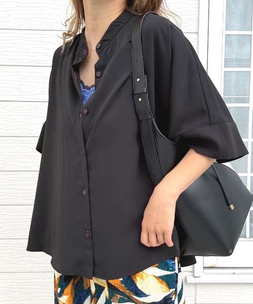 Q（キュー）の「コンビワンハンドルトート（トートバッグ・レディース・ブラック・ONE SIZE）」の14枚目の写真