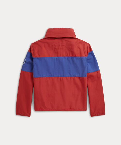 POLO RALPH LAUREN CHILDRENSWEAR(ポロ ラルフ ローレン チルドレンズウェア)の「ロゴ パッカブル フーデッド ジャケット(ブルゾン・キッズ・マルチ・L/M/S/XL)」の7枚目の写真
