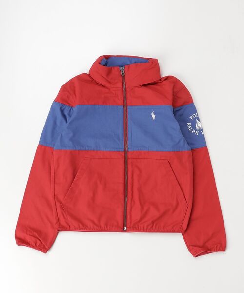 POLO RALPH LAUREN CHILDRENSWEAR(ポロ ラルフ ローレン チルドレンズウェア)の「ロゴ パッカブル フーデッド ジャケット(ブルゾン・キッズ・マルチ・L/M/S/XL)」の8枚目の写真