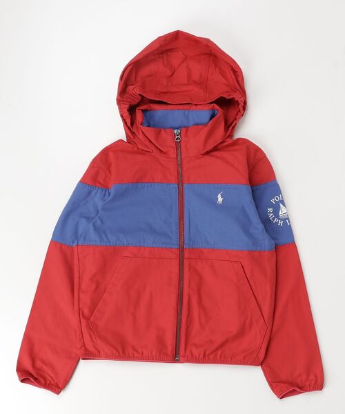 POLO RALPH LAUREN CHILDRENSWEAR(ポロ ラルフ ローレン チルドレンズウェア)の「ロゴ パッカブル フーデッド ジャケット(ブルゾン・キッズ・マルチ・L/M/S/XL)」の11枚目の写真