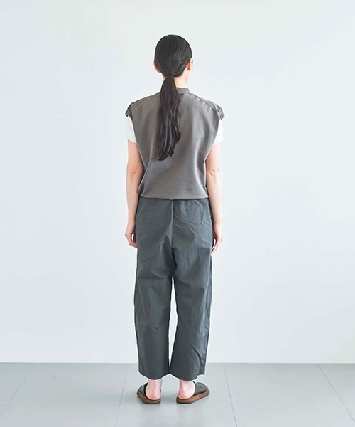 ata(アタ)の「ata vest 3. / ニットベスト(ベスト・レディース・グレー/ホワイト/ピンク/ブラック・MEDIUM)」の15枚目の写真