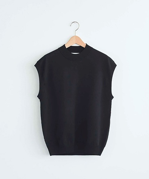 ata(アタ)の「ata vest 3. / ニットベスト(ベスト・レディース・グレー/ホワイト/ピンク/ブラック・MEDIUM)」の16枚目の写真