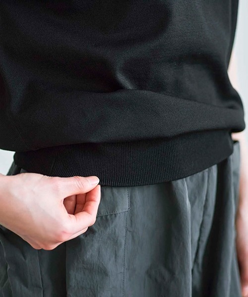 ata(アタ)の「ata vest 3. / ニットベスト(ベスト・レディース・グレー/ホワイト/ピンク/ブラック・MEDIUM)」の18枚目の写真