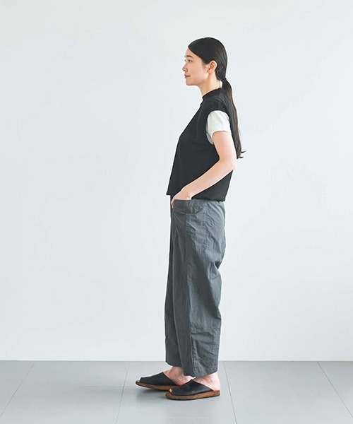 ata(アタ)の「ata vest 3. / ニットベスト(ベスト・レディース・グレー/ホワイト/ピンク/ブラック・MEDIUM)」の20枚目の写真
