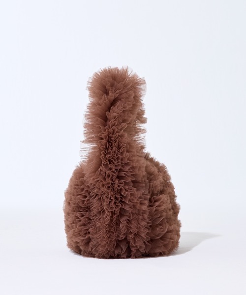 HELOYSE(エロイーズ)の「POODLE MEDIUM(ハンドバッグ・レディース・ブラウン/ブラック・FREE)」の4枚目の写真