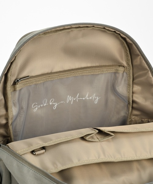 W&.Day/Night(ダブルアンド デイナイト)の「リュックサック キルッコ コレクション 15L A4サイズ 13.3インチPC ボトルホルダー 19144(バックパック/リュック・レディース・ブラック/ライトグレー系・FREE)」の22枚目の写真