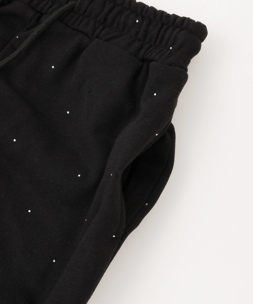 LOVETOXIC（ラブトキシック）の「キラキラロングパンツセットアップ（セットアップ・キッズ・ブラック/トップグレー・S:140cm/L:160cm/M:150cm/130cm）」の9枚目の写真