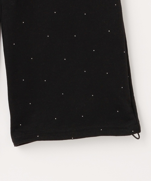 LOVETOXIC（ラブトキシック）の「キラキラロングパンツセットアップ（セットアップ・キッズ・ブラック/トップグレー・S:140cm/L:160cm/M:150cm/130cm）」の10枚目の写真