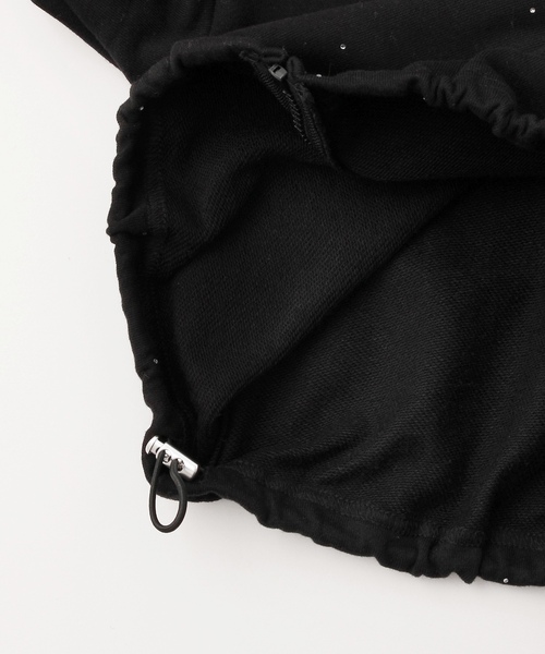 LOVETOXIC（ラブトキシック）の「キラキラロングパンツセットアップ（セットアップ・キッズ・ブラック/トップグレー・S:140cm/L:160cm/M:150cm/130cm）」の11枚目の写真