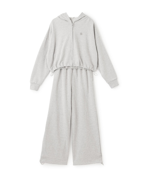 LOVETOXIC（ラブトキシック）の「キラキラロングパンツセットアップ（セットアップ・キッズ・ブラック/トップグレー・S:140cm/L:160cm/M:150cm/130cm）」の13枚目の写真