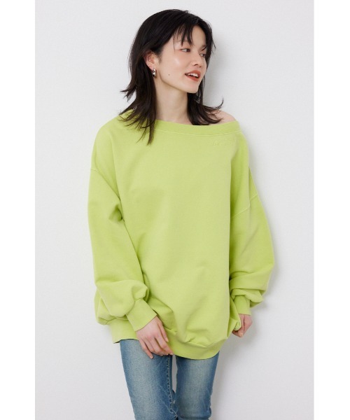 RODEO CROWNS WIDE BOWL - 専用 グリーン  ロデオクラウンズ ワイドボウル  ビッグ スウェット RODEO CROWNS WIDE BOWL｜ロデオクラウンズワイドボウルのスウェット