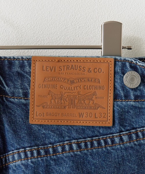 Levi's(リーバイス)の「LEVI'S/リーバイス BAGGY BARREL バレルバギージーンズ 2026春夏(デニムパンツ・メンズ・ブラック/ブルー・32inch/30inch/34inch/36inch)」の9枚目の写真