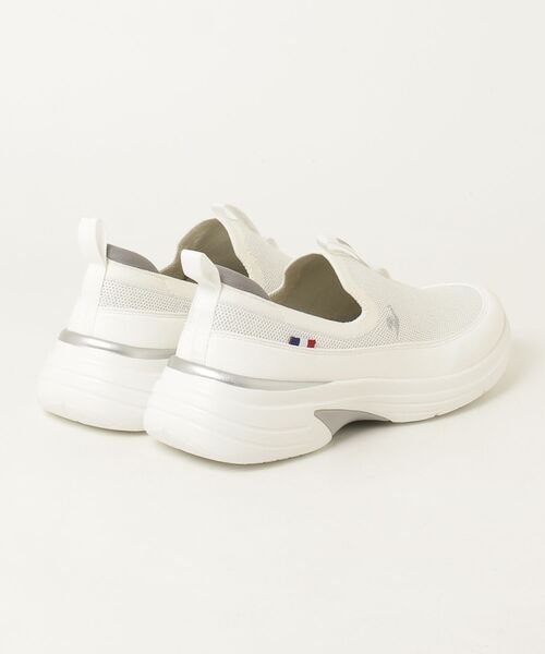 le coq sportif(ルコックスポルティフ)の「ルコックスポルティフ/LCS ロレーヌ FK 消臭/軽量スニーカー LU6SSN22LZ(スニーカー・レディース・ホワイト×シルバー/ベージュ系その他/ブラック×シルバー・25.0cm/22.5cm/23.0cm/23.5cm/24.0cm/24.5cm)」の19枚目の写真