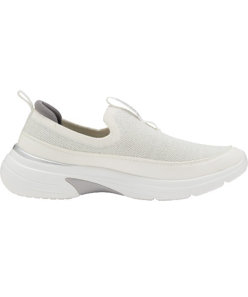 le coq sportif(ルコックスポルティフ)の「ルコックスポルティフ/LCS ロレーヌ FK 消臭/軽量スニーカー LU6SSN22LZ(スニーカー・レディース・ホワイト×シルバー/ベージュ系その他/ブラック×シルバー・25.0cm/22.5cm/23.0cm/23.5cm/24.0cm/24.5cm)」の4枚目の写真