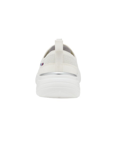 le coq sportif(ルコックスポルティフ)の「ルコックスポルティフ/LCS ロレーヌ FK 消臭/軽量スニーカー LU6SSN22LZ(スニーカー・レディース・ホワイト×シルバー/ベージュ系その他/ブラック×シルバー・25.0cm/22.5cm/23.0cm/23.5cm/24.0cm/24.5cm)」の6枚目の写真