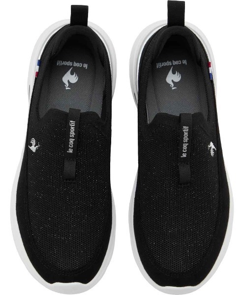 le coq sportif(ルコックスポルティフ)の「ルコックスポルティフ/LCS ロレーヌ FK 消臭/軽量スニーカー LU6SSN22LZ(スニーカー・レディース・ホワイト×シルバー/ベージュ系その他/ブラック×シルバー・25.0cm/22.5cm/23.0cm/23.5cm/24.0cm/24.5cm)」の12枚目の写真