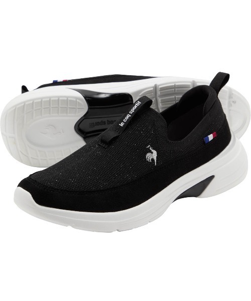 le coq sportif(ルコックスポルティフ)の「ルコックスポルティフ/LCS ロレーヌ FK 消臭/軽量スニーカー LU6SSN22LZ(スニーカー・レディース・ホワイト×シルバー/ベージュ系その他/ブラック×シルバー・25.0cm/22.5cm/23.0cm/23.5cm/24.0cm/24.5cm)」の13枚目の写真