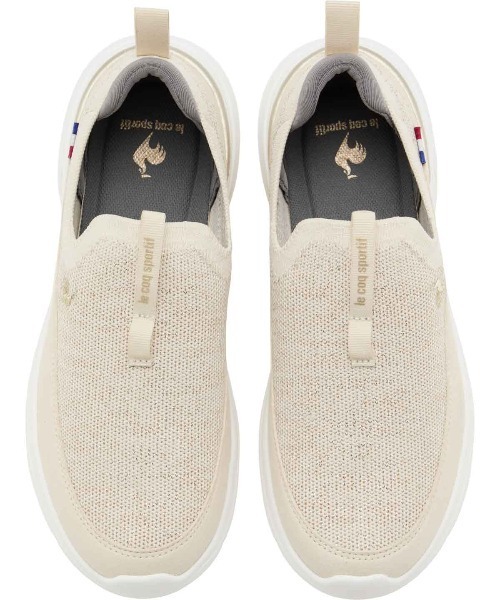 le coq sportif(ルコックスポルティフ)の「ルコックスポルティフ/LCS ロレーヌ FK 消臭/軽量スニーカー LU6SSN22LZ(スニーカー・レディース・ホワイト×シルバー/ベージュ系その他/ブラック×シルバー・25.0cm/22.5cm/23.0cm/23.5cm/24.0cm/24.5cm)」の17枚目の写真