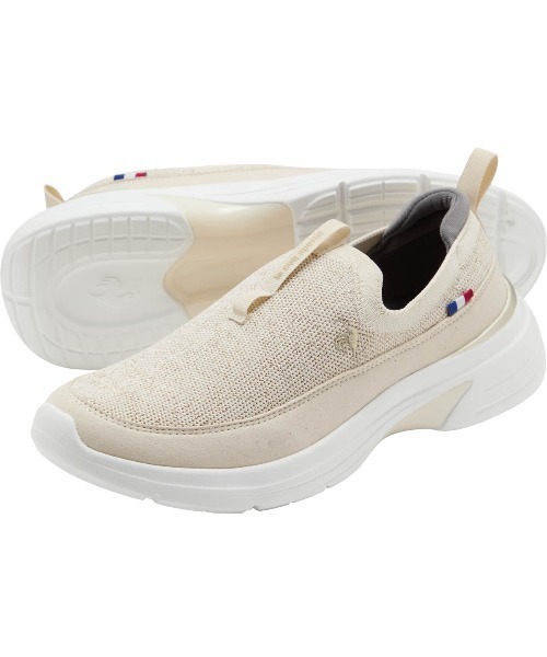 le coq sportif(ルコックスポルティフ)の「ルコックスポルティフ/LCS ロレーヌ FK 消臭/軽量スニーカー LU6SSN22LZ(スニーカー・レディース・ホワイト×シルバー/ベージュ系その他/ブラック×シルバー・25.0cm/22.5cm/23.0cm/23.5cm/24.0cm/24.5cm)」の18枚目の写真