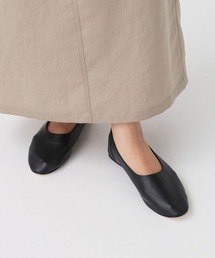 BABYLONE | フラットレザーシューズ(パンプス)