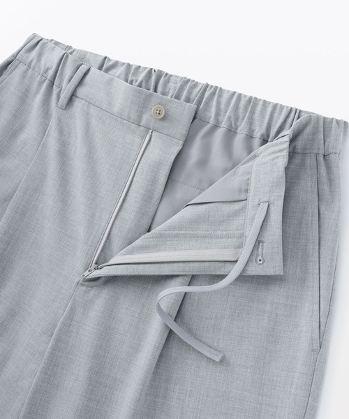 無印良品（ムジルシリョウヒン）の「紳士 乾きやすいワンタックワイドパンツ（その他パンツ・メンズ・ブラック/ブラウン系/グレー/チャコールグレー・S/M/L/XL）」の16枚目の写真