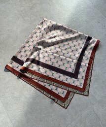 DouDou | 【WEB限定】リバーシブル幾何柄スカーフ(ストール/ショール)