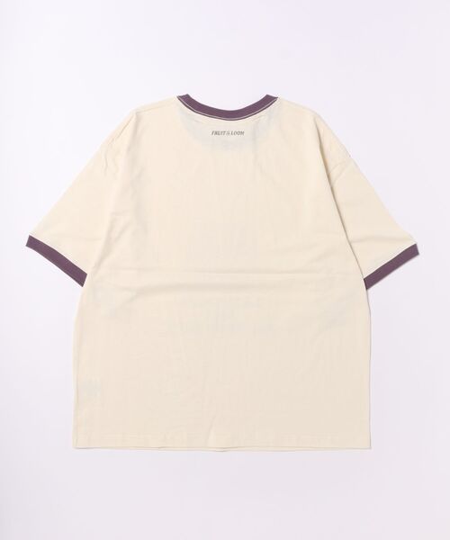 A BAG OF CHIPS（アバッグオブチップス）の「FRUIT OF THE LOOM/フルーツオブザルーム　FTL x PEANUTS Tシャツ（Tシャツ/カットソー・キッズ・ホワイト系その他2/アイボリー/サックスブルー/ホワイト系その他/ホワイト系その他3・S/M/L）」の10枚目の写真