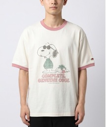 FRUIT OF THE LOOM/フルーツオブザルーム FTL x PEANUTS Tシャツ