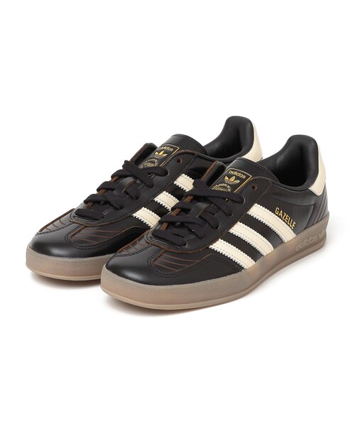 SHIPS（シップス）の「【SHIPS EXCLUSIVE】adidas originals:GAZELLE INDOOR LEATHER（スニーカー・レディース・ブラウン/ブラック・45/50/40）」の9枚目の写真