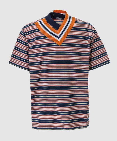 kolor BEACON(カラービーコン)の「26SBM-T02233(Tシャツ/カットソー・メンズ・オレンジ系その他/ブルー系その他/パープル系その他/グリーン系その他・3/2)」の4枚目の写真