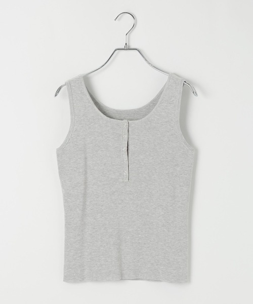 PAGEBOY（ページボーイ）の「クールヘンリータンク（タンクトップ・レディース・ブラック/グレー/オレンジ・FREE）」の2枚目の写真