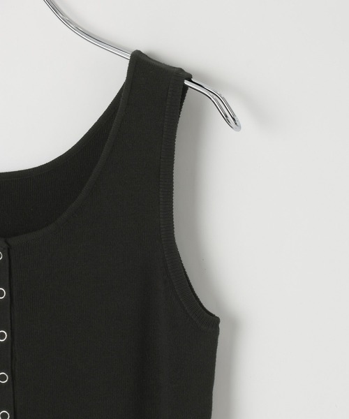 PAGEBOY（ページボーイ）の「クールヘンリータンク（タンクトップ・レディース・ブラック/グレー/オレンジ・FREE）」の15枚目の写真