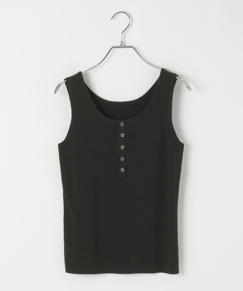 PAGEBOY（ページボーイ）の「クールヘンリータンク（タンクトップ・レディース・ブラック/グレー/オレンジ・FREE）」の5枚目の写真