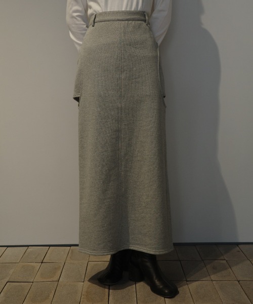 CLANE CIRCLE CUT SWEAT SKIRT 【公式通販】