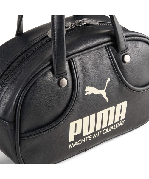 PUMA(プーマ)の「PUMA プーマ ユニセックス プーマ 1976 アーカイブ ミニ グリップバッグ 2.5L(ボストンバッグ・メンズ・グリーン/ブラック×ホワイト・フリー)」の5枚目の写真